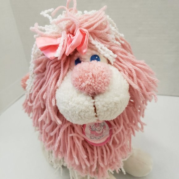 Kenner Fluppy Dogs Shaggy Poodle Pink Plush Doll - Picture 8 of 16